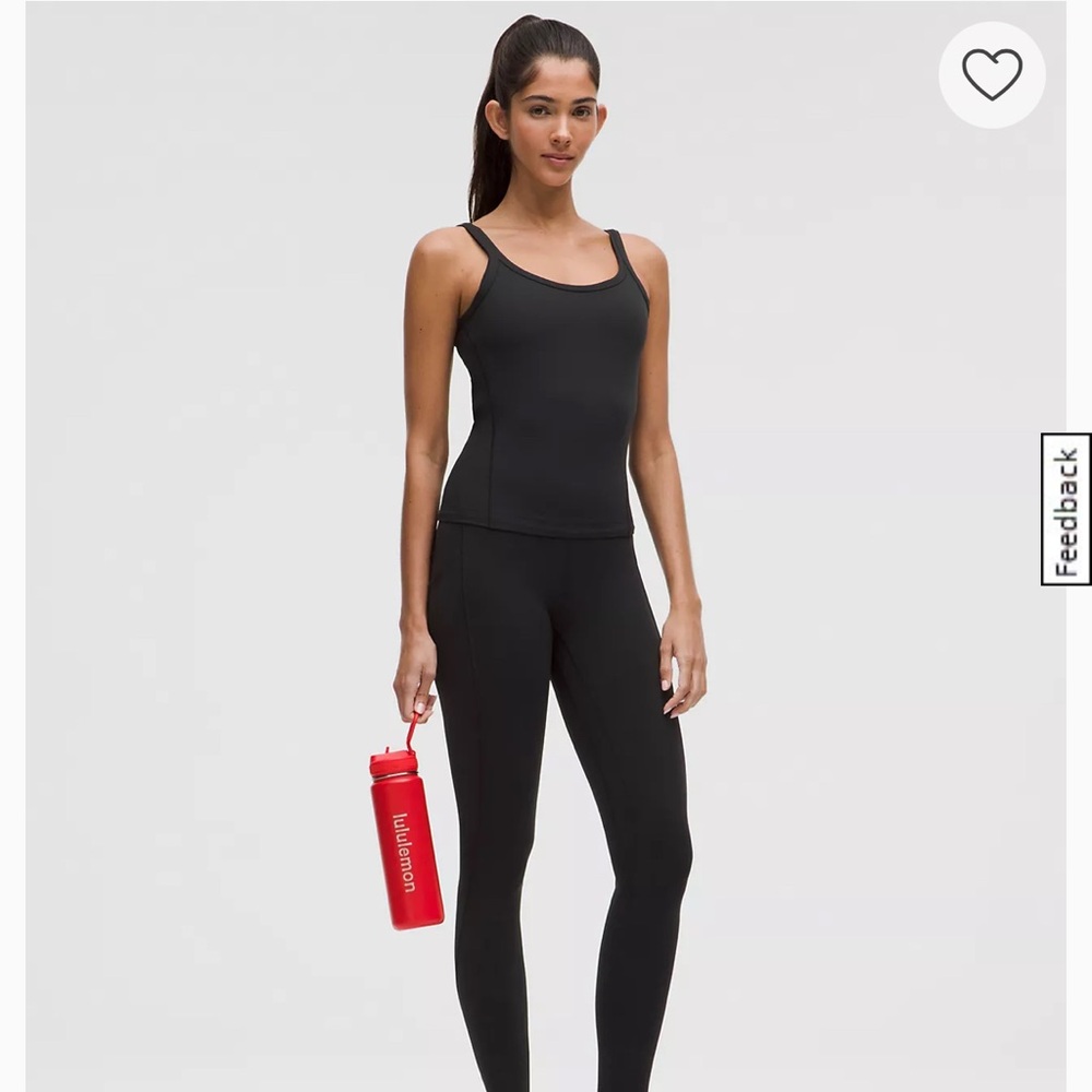 Lululemon Althetica women’s High waisted high rise align 28” pant Size 4 Black
